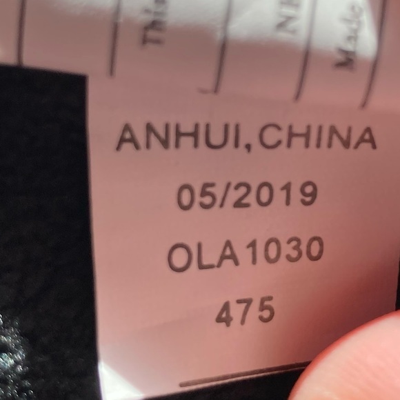 Steve Madden Mid-Length Soft Shell Jacket Burgundy with Defect! Size Medium - Picture 12 of 16